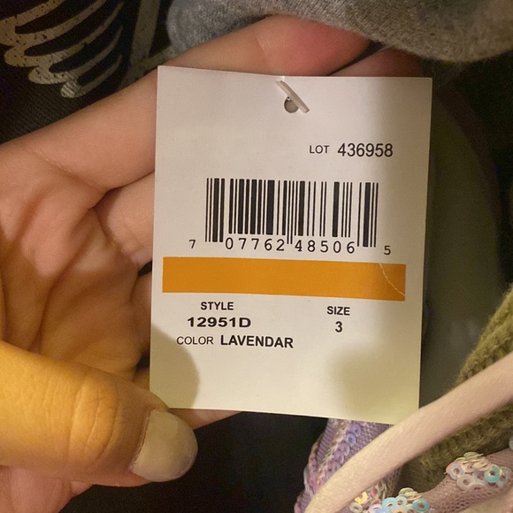 Gorgeous purple iridescent sequin prom dress - Picture 3 of 3